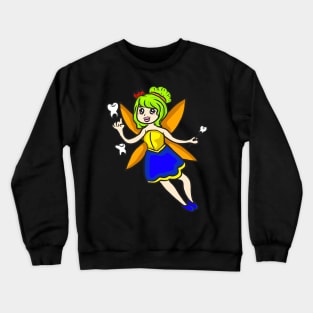 Mardi Gras Tooth Fairy Costume Original Gift Crewneck Sweatshirt